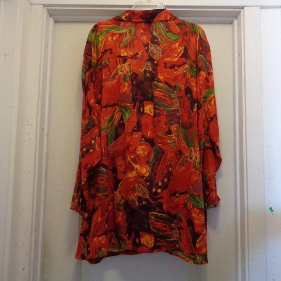 BIG SHIRT RETRO GIRL BRIGHTS CAROL LITTLE COLORS DRESS 20 W - Picture 2 of 7